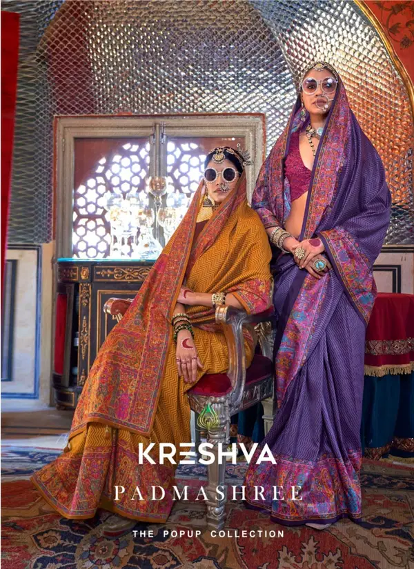 Padmashree By Kreshva P.V Silk Wedding Wear Saree Orders In India